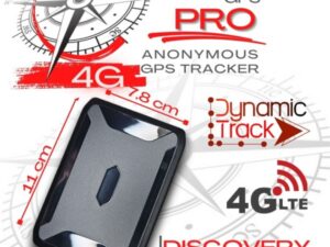 GPS 4G con Sim Card INCLUSA Autonomia fino a 24 giorni