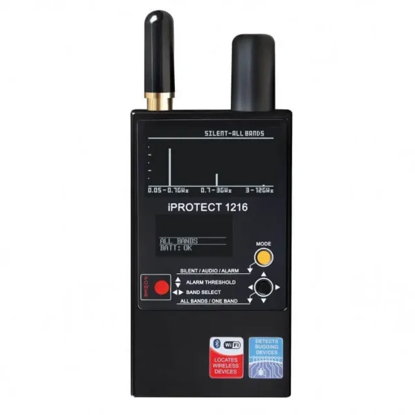 Rilevatore di microspie gsm wifi bluetooth air tag - immagine 2