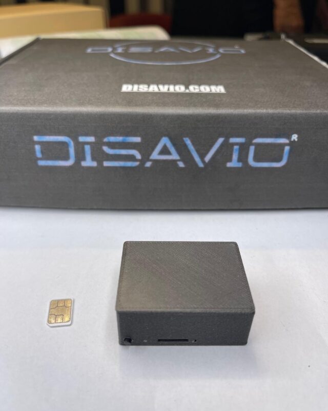 DISAVIO Microspia 4G che registra e invia audio a distanza con ascolto live
