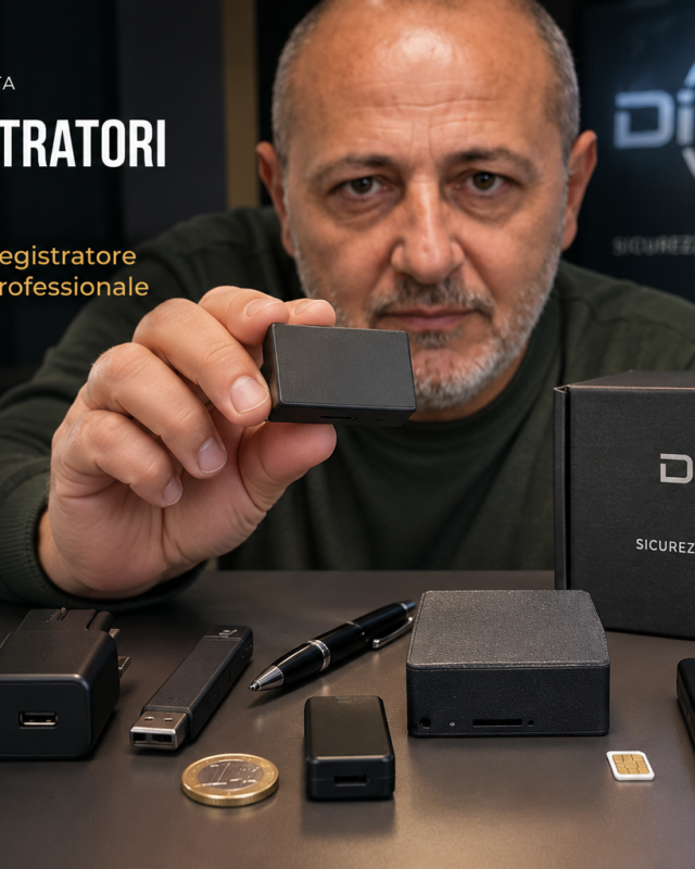 Microregistratori vocali professionali DISAVIO testati da Nello Di Savio