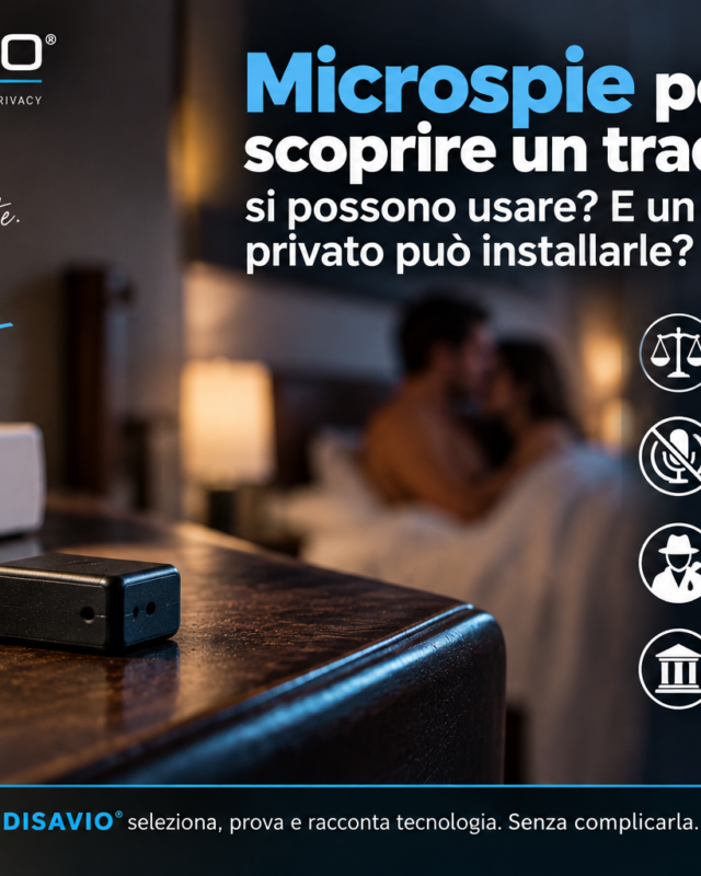 Microspie per scoprire un tradimento